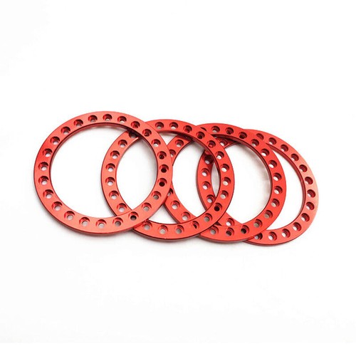4X llantas de 1,9 pulgadas anillo beadlock anillo de metal repuesto para coche Axial SCX10 1/10 - Imagen 33 de 33