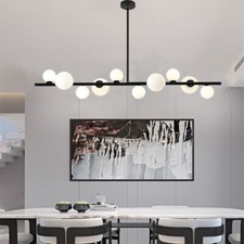 Bar Pendant Light Kitchen Chandelier Lighting Shop Lamp Black Home Ceiling Light