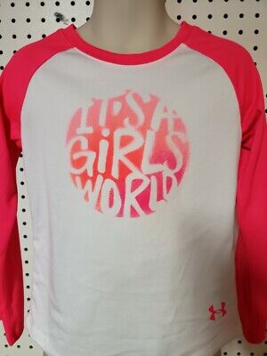 pink under armour shirt