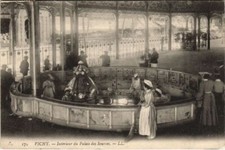 Old postcard Vichy interior of the Palais des Sources (1157387)