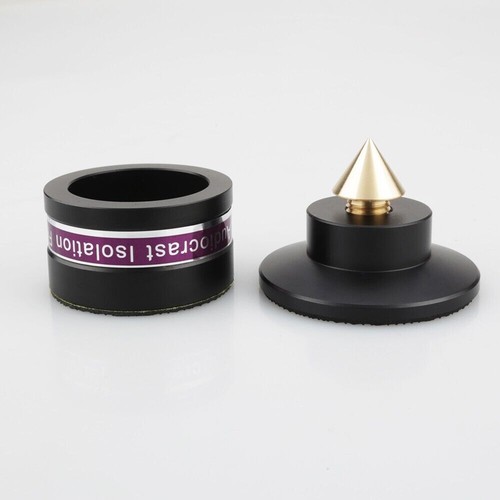 4pcs HiFi Audio Speaker Subwoofer Amp Turntable Isolation Feet Spikes Base Pad - Afbeelding 5 van 10