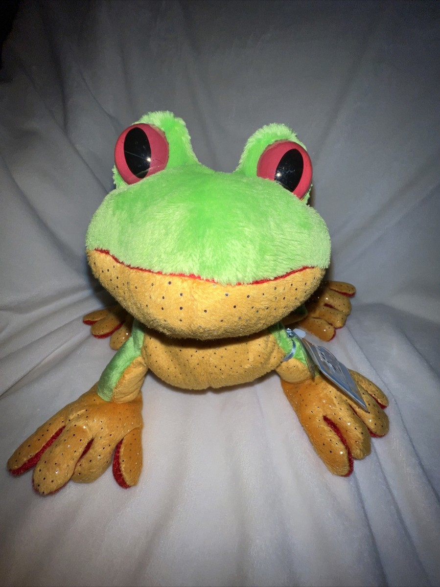 GANZ Webkinz Tree Frog Plush Toy New W/ Sealed Code Adopt A Pat | eBay