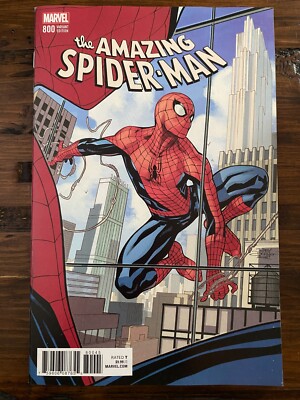 Amazing SPIDER-MAN (vol4) #800 DEATH of FLASH THOMPSON Dodson Variant 9.6 NM+
