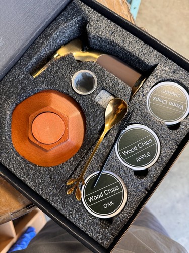 Cocktail Smoker Kit with Torch, Old Fashioned Cocktail Kit with 6 Flavors Wood - Picture 9 of 12