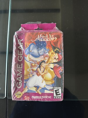 Aladdin NEU Factory Sealed Spiel für Sega Game Gear Konsole #N40 *Beschreibung*