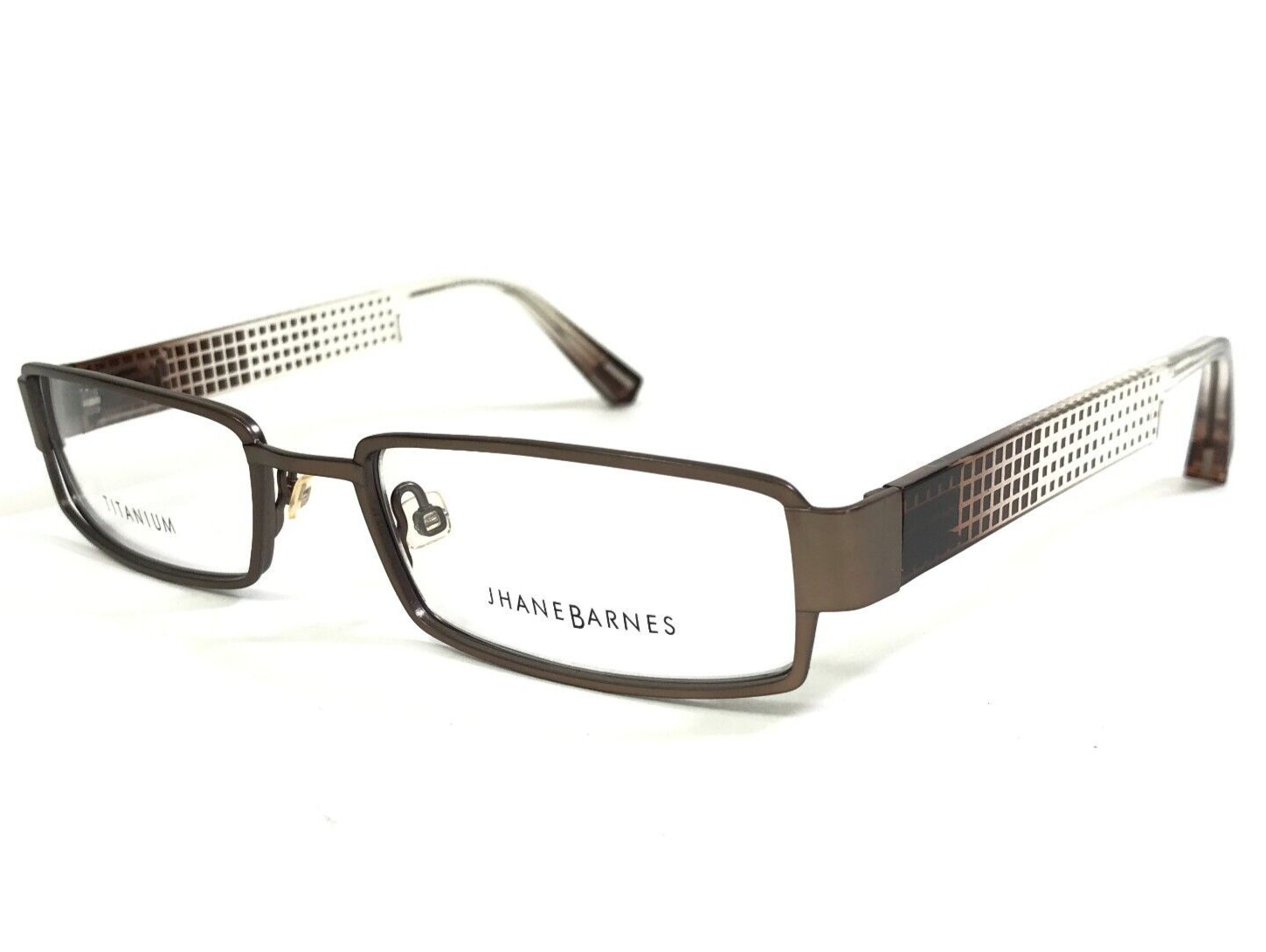 Оправа для очков Джейна Барнса CONJECTURE BRN Черная прозрачная прямоугольная 54-19-143