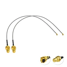 2x U.FL MHF4 to RP-SMA Antenna WiFi Cable 0.81mm for WIFI/WLAN/3G/4G Modules