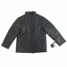 Ducki Black, Anjum, 3/4 Length Women's Leather Jacket