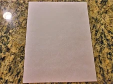 Inkjet printable matte white inkjet vinyl - 100 pack (11in x 17in sheets)
