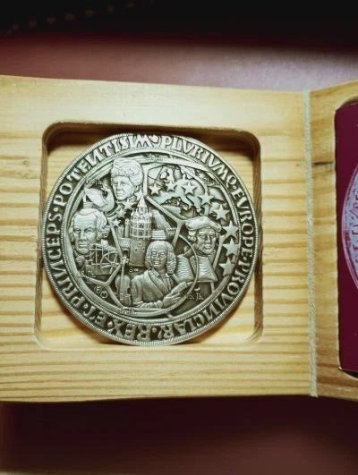 2008 Austrian Silver 500th Anniversary Commemorative Medal 3.9 Troy Oz. Silver - Image 4 of 4