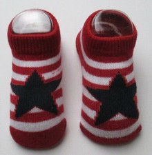 NWOT Infant Baby Boys 0-12 months Star  Stripe Socks 1 Pair