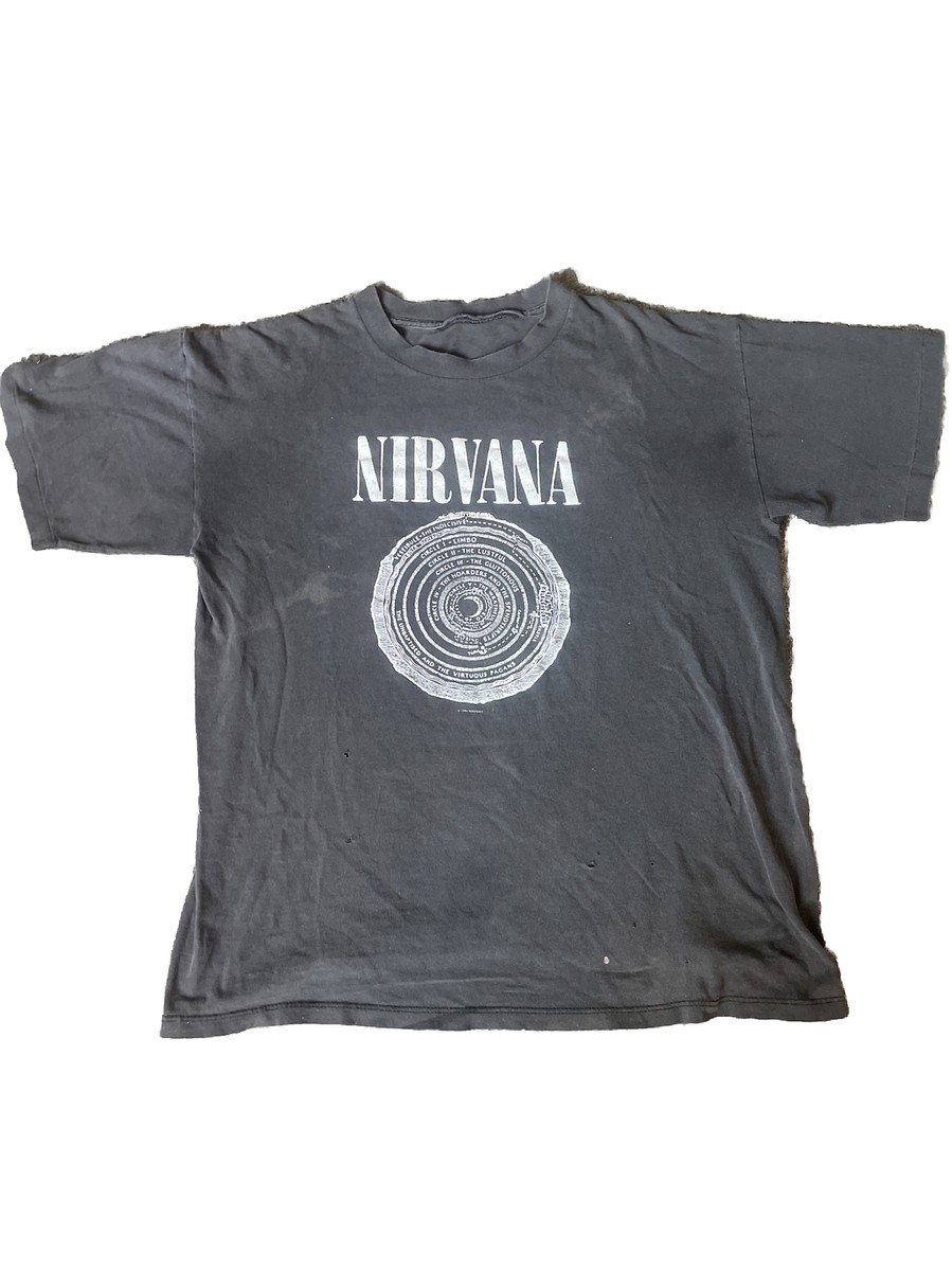 トップス NIRVANA 00s VESTIBULE 1996 ANVIL LARGE nirvana vestibule t shirt 1996 vintage | eBay