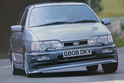 Original 1990 FORD SIERRA RS COSWORTH ROUSE 304/R Autocar mag Driving Report