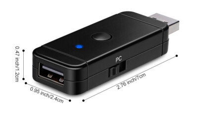 NEXILUX JYS USB Multi System Controller Adapter: PC, PS3 & Switch