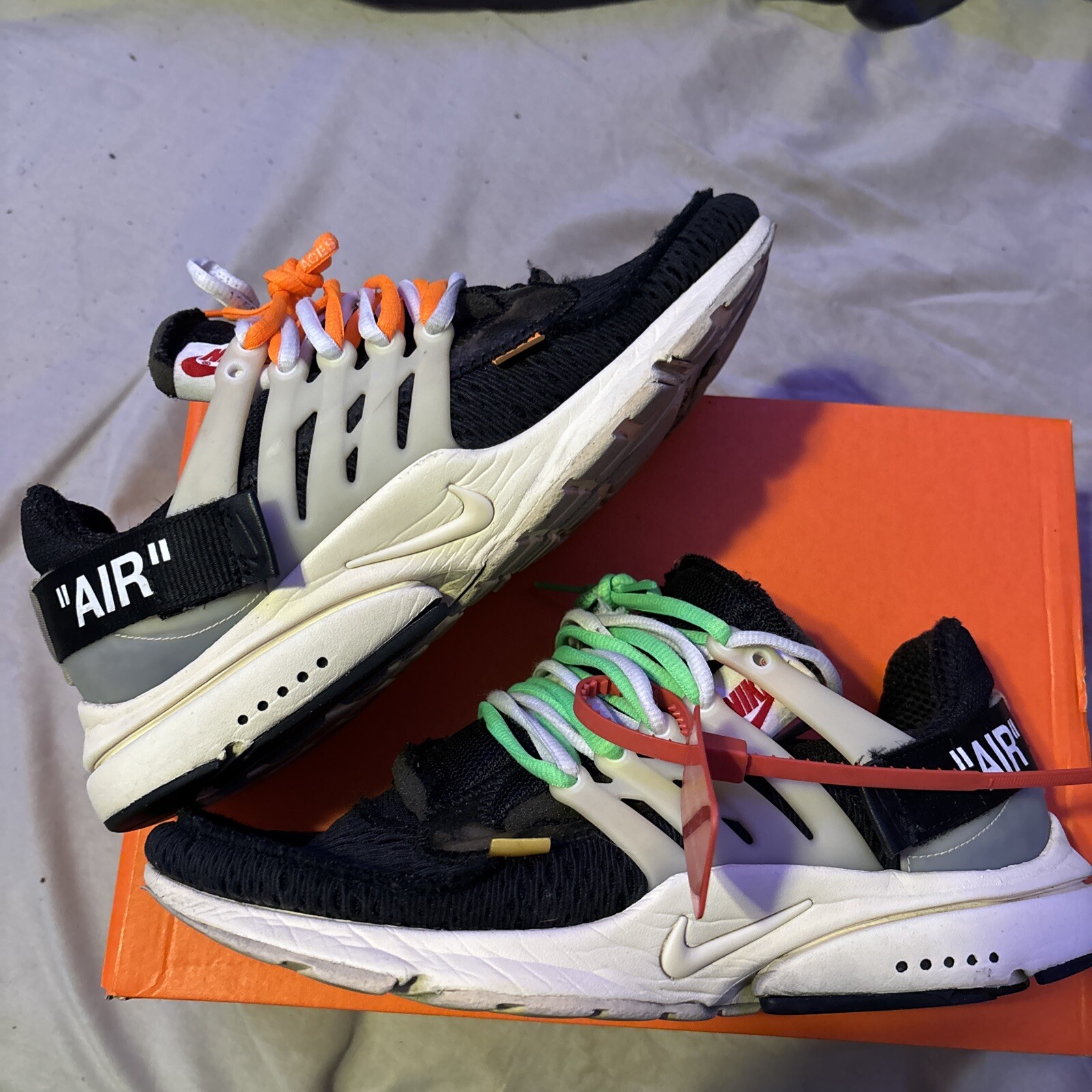 Size 9 - Nike Air Presto x Off-White Low The Ten