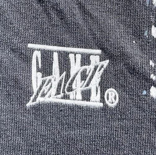 VTG Dr Martens Airwair Arkansas Razorbacks 1994 National Champs Game Face XL - Image 3 of 4