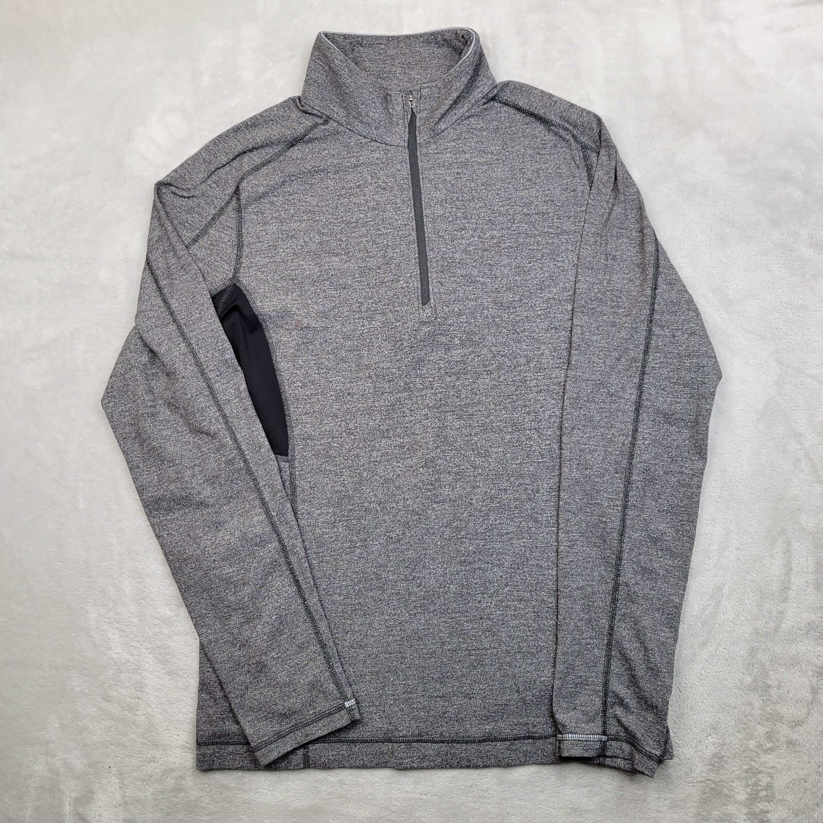 Lululemon Men's Medium Surge Performance 1/4 Zip Pullover Sweatshirt-image