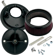S & S Cycle Stealth Air Cleaner Kit for Stock Fuel System 170-0176