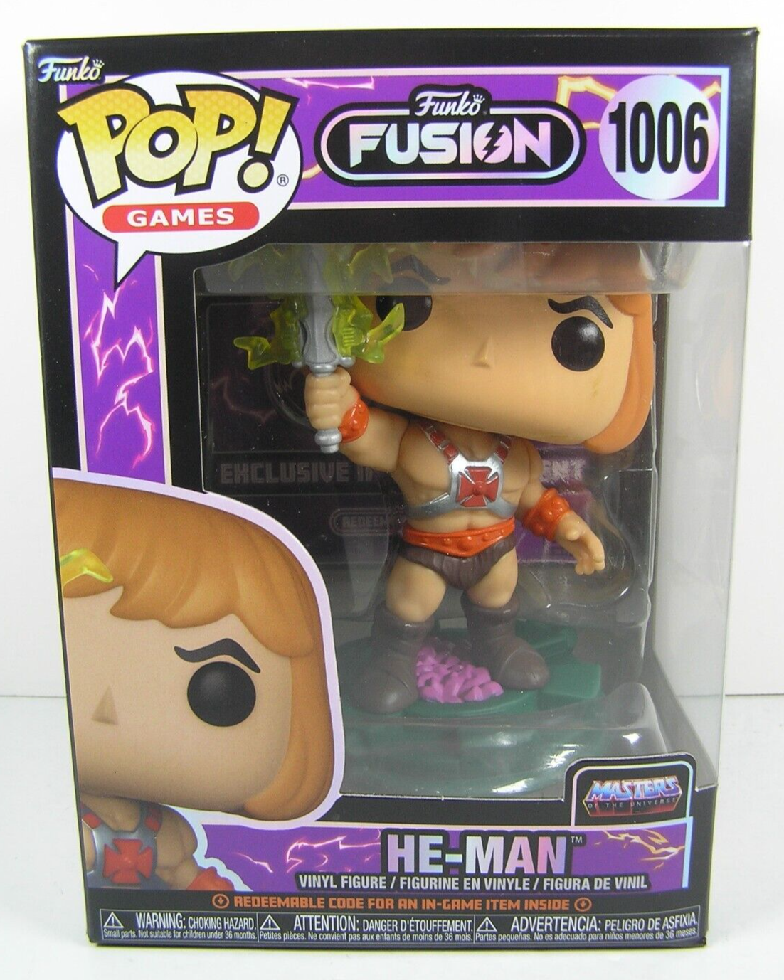 Funko Pop He-Man Masters of the Universe Vinyl Figure #1006