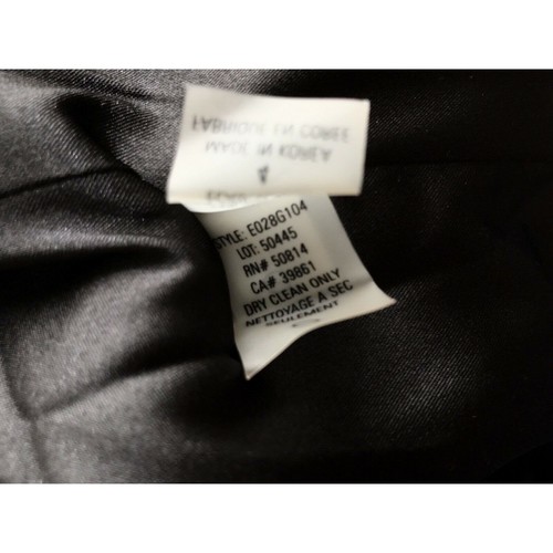 Elie Tahari Virgin Wool Blend Blazer Pinstripe Jacket Lined Button Womens Size 4 - Picture 11 of 11