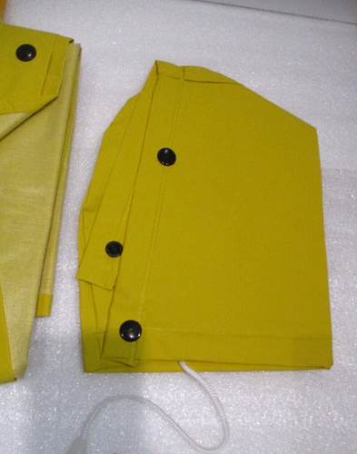 Western safety 2 piece yellow rain suit mens size M 32” - 38” - Picture 4 of 8