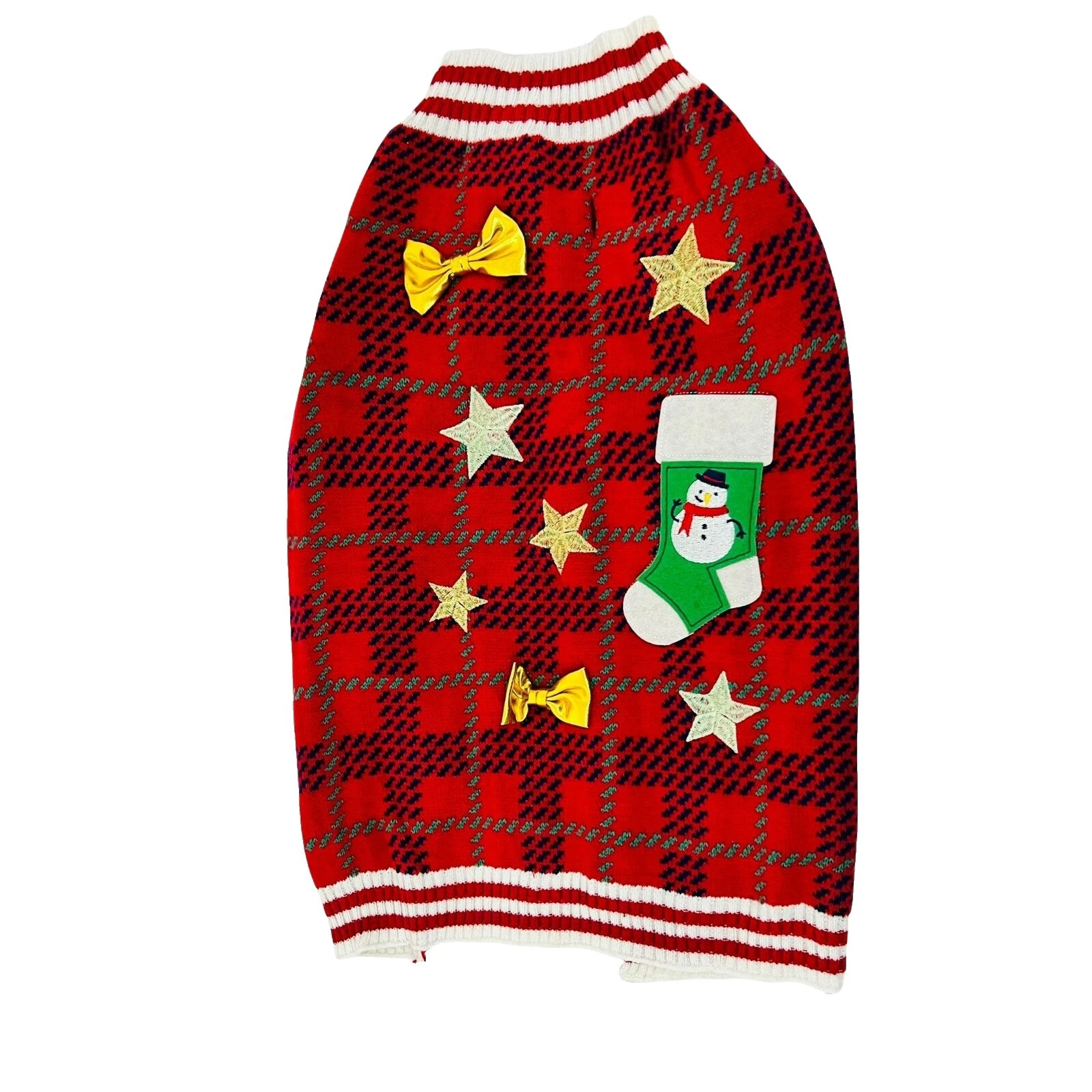 Ropa y zapatos para perro Navidad acrílico