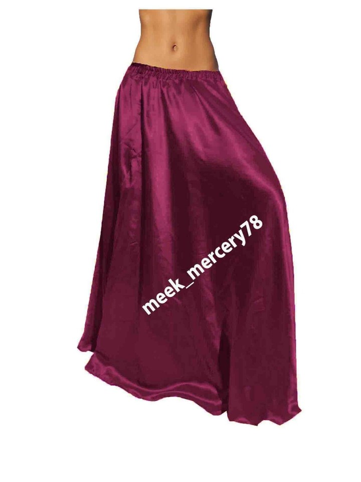 Belly Dance Ankle length Half Circle Skirt Floor Length Skirt Flamenco