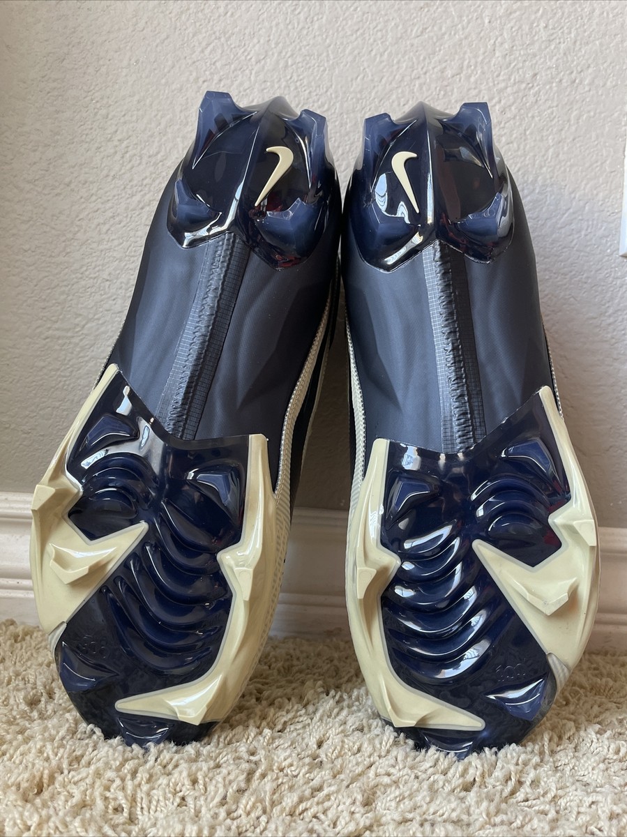 Nike Vapor Edge Elite 360 2 Football Cleats Black/Gold Men display picture 3