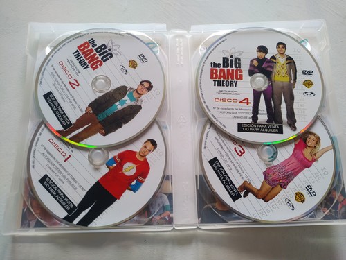 The Big Bang Theory Season 2 Complete - 4 X DVD Spanish English ESP 3T - Picture 5 of 5
