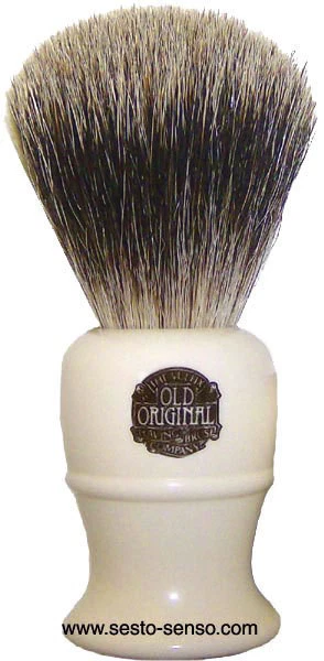 VULFIX Pure Badger Shaving Brush, no. 18 Imitation Ivory Handle