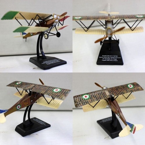 1:72 Modelo Militar Diecast Avión Biplano Ansaldo SVA.10 Italiano - Colección - Imagen 5 de 6