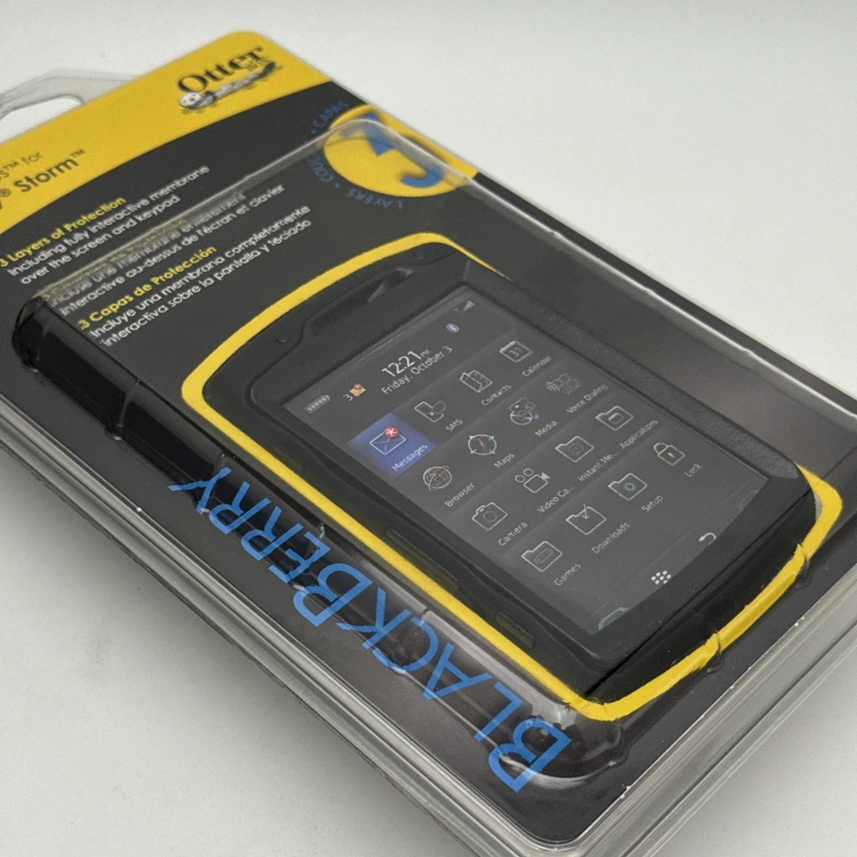 Funda resistente OtterBox Defender de 3 capas para BlackBerry Storm 9530 9500 Foto 4 de 4