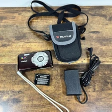 Kodak EasyShare V1003 10.0MP Compact Digital Camera Burgundy RARE Color WORKS