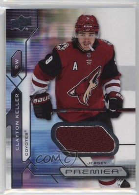 2021-22 Upper Deck Premier Jersey Clayton Keller #30