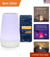 2nd Gen Hatch Rest Baby Sound Machine: Sleep Trainer, White Noise & Night Light