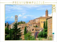 Calvendo Puzzle Assisi | 1000 Pieces, Finished Size 25.2 × 18.9 In (64 × 48 Cm)