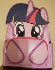 Loungefly Purple Faux Leather Twilight Sparkle Kids Backpack My Little Pony