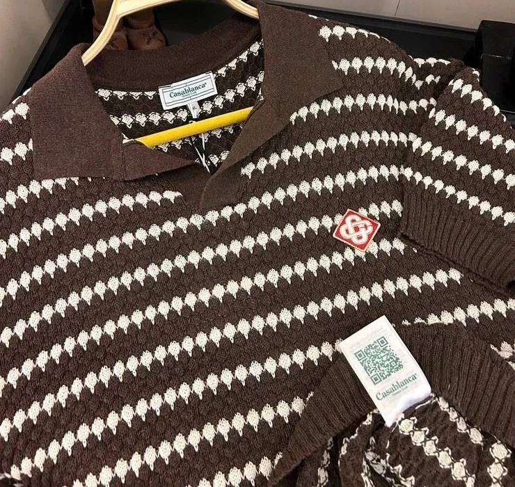 Casablanca Hombre Tejido Camiseta XXL Foto 2 de 2