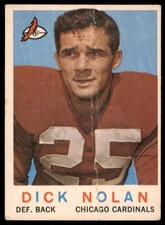 1959 Topps Dick Nolan Chicago Cardinals #32