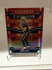 2024 Panini Rookies & Stars - Crusade Drake Maye #C-DME Red Plaid (RC)