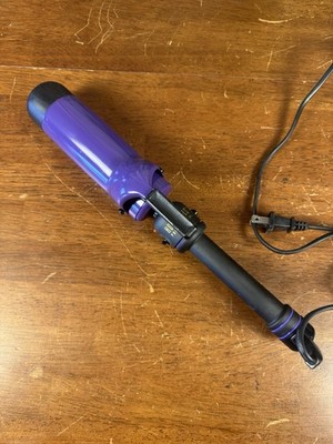 Hot Tools 1.5  Curling Iron Model 2111 Purple Professional Adjustable Heat