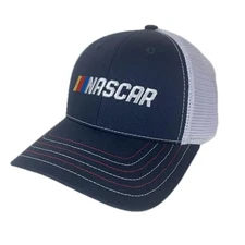 Checkered Flag Sports Nascar Logo 2025 Sponsor Mesh Snapback Hat