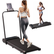 3 in 1 Treadmill Walking Pad Under Desk Portable Adjustable Speed 1-12Km/h 2.5HP