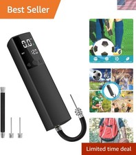 Automatic Electric Ball Pump with LED Display: Perfect for Football Basketball