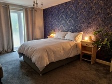 Christopher Pratts Grey Double Divan Bed Base