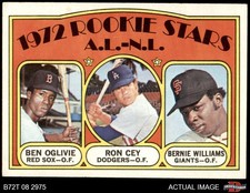 1972 Topps #761 Ron Cey AL - NL RCs Red Sox / Dodgers / Giants RC 6.5 - EX/MT+