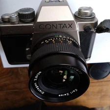 Contax S2 60th Anniv. Camera Body & Lens with Polarizer No Customs Fees US
