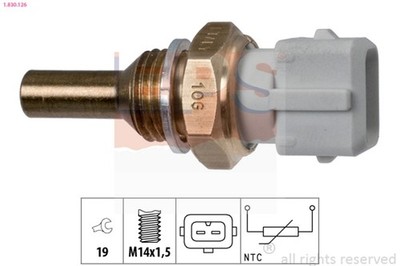 EPS Kühlmittel Wasser Temperatur Sensor 1.830.126 für VW AUDI GOLF 19E E30 BMW 2