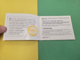 Mach Rider Instruction Booklet Manual *Only* Nintendo Entertainment System NES