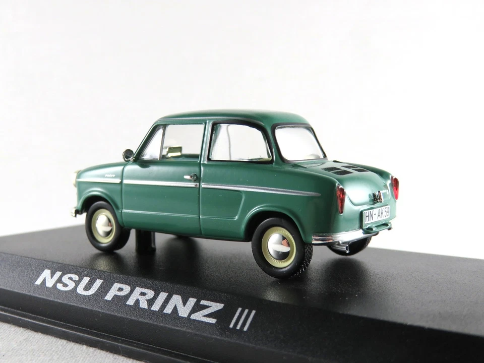 Norev 831004 NSU Prince III (1960-1962) in verde 1:43 mai usato/confezione originale - Immagine 3 di 4